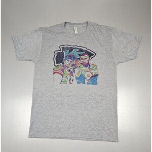Princes of Kansas City Mahomes X Kelce T-Shirt Mens Med. Grey‎ Chiefs NFL